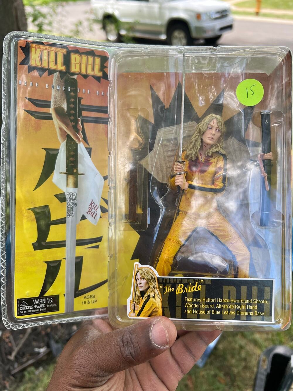 NECA Kill Bill The Bride Series 1 Action Figure 2004 MOC Uma Thurman Tarantino